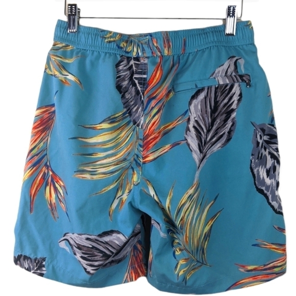 Onia Men’s Trunks Retro Kawaiian The Charles 7" TTropical Hawaiian Size Small - Picture 2 of 13